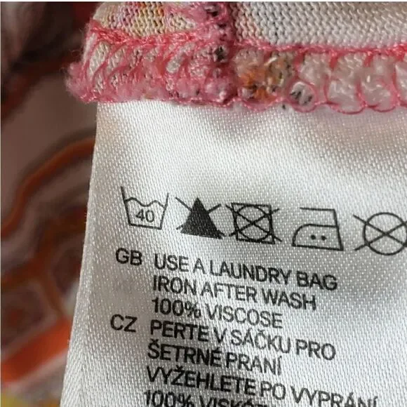 H&M Sleeveless Paisley Popover Classic Dress - Picture 5 of 7